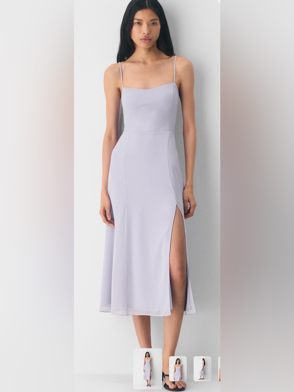 Aritzia Barrafina Dress, Wildflower Lilac - NWT